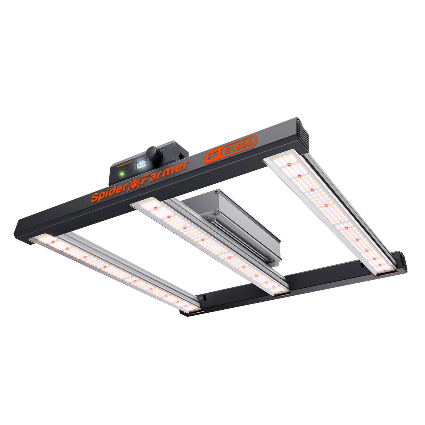 Spider Farmer G1500 – Dimmbares Vollspektrum-LED-Wachstumslicht (2,5 µmol/J)