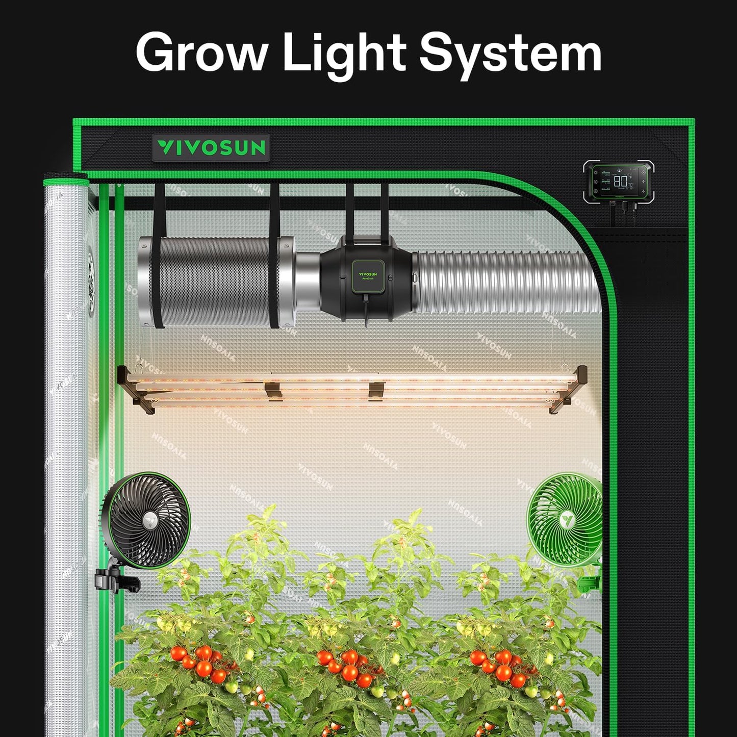 Vivosun VSFL4300 LED-Pflanzenlichtleiste 430W