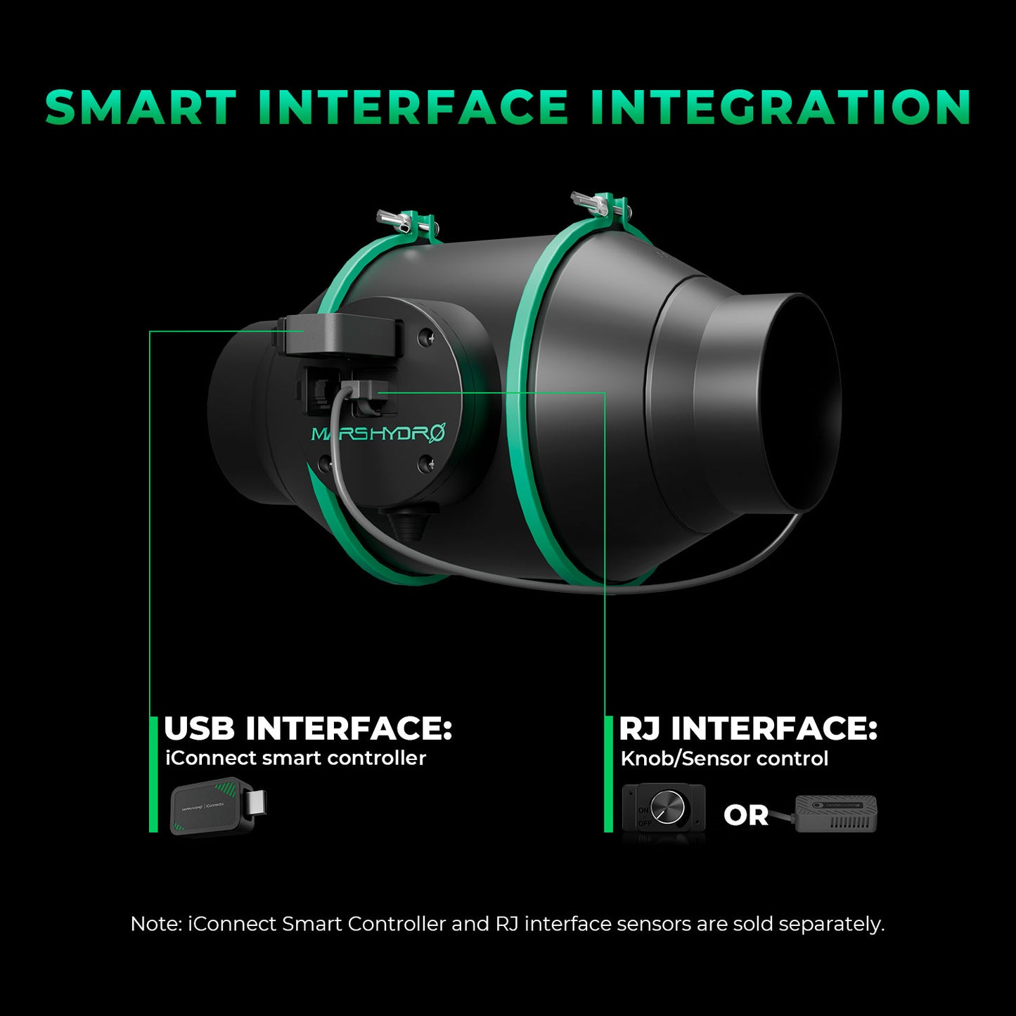 Mars Hydro iFresh 6″ (15 cm) Inline-Kanalventilator