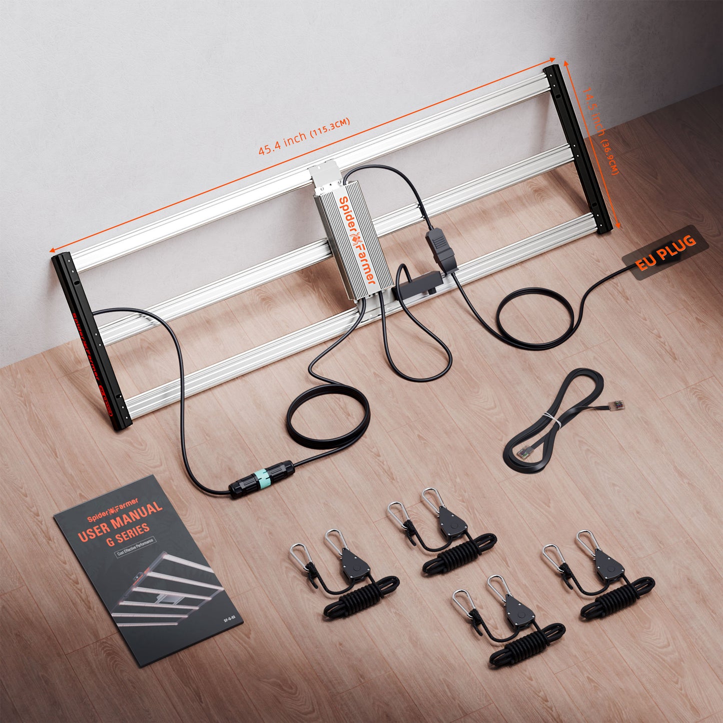 Dimbare LED kweeklamp voor kas en kweektent gebruik