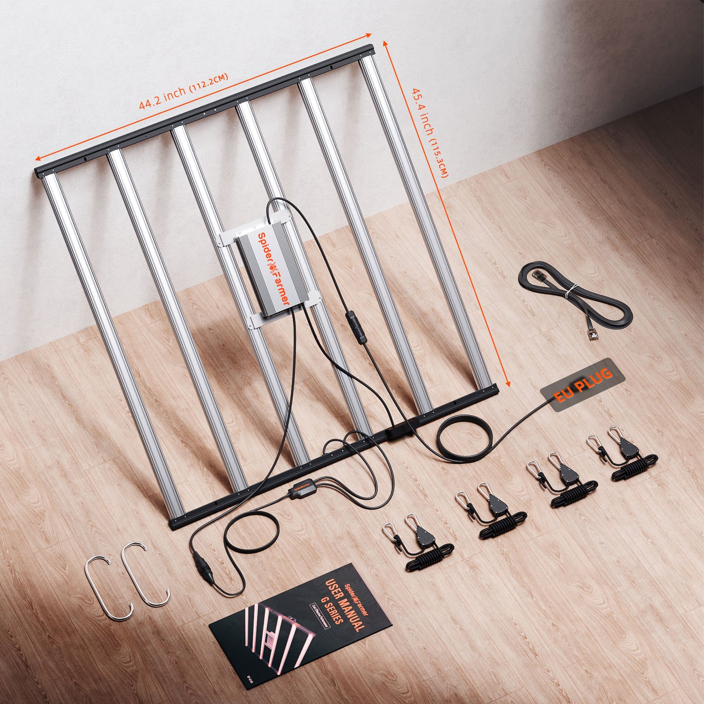 Spider Farmer G8600 LED lamp voor binnenkweek