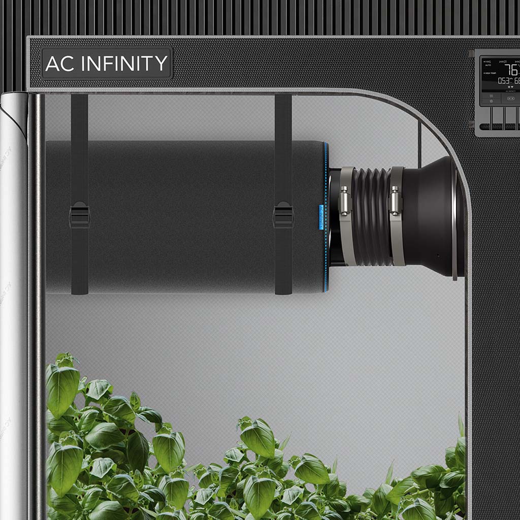 AC Infinity Vorfiltertuch für Inline-Kohlefilter, 100 mm/150 mm/200 mm, 2er-Pack