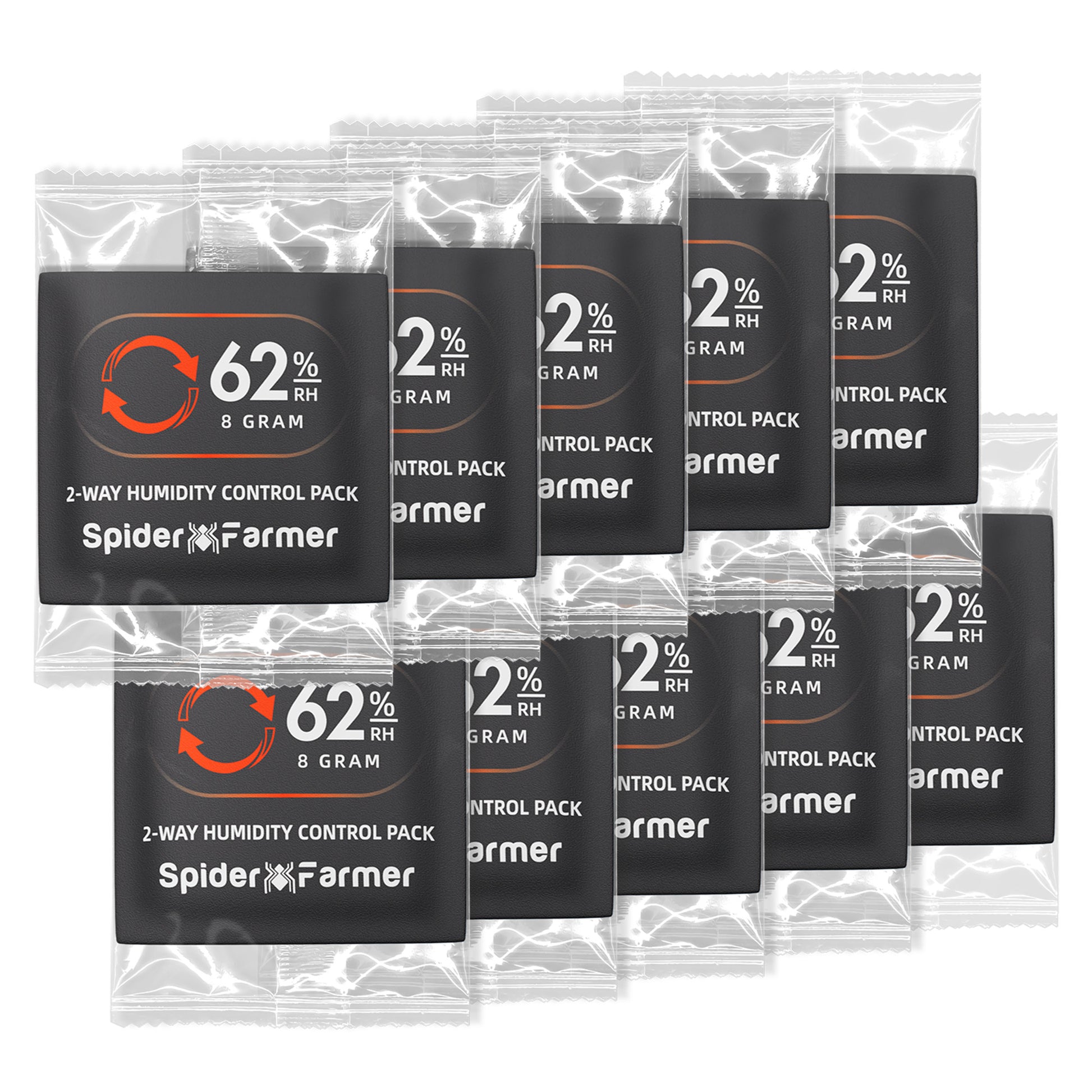 62% RH 8 gram humidity packs voor kruiden en bloemen, 2 way moisture control for mason jars, 62 Prozent Feuchtigkeitskontrolle für kleine Behälter