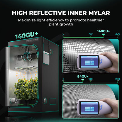 Mars Hydro 120x60x180 Grow Tent mylar