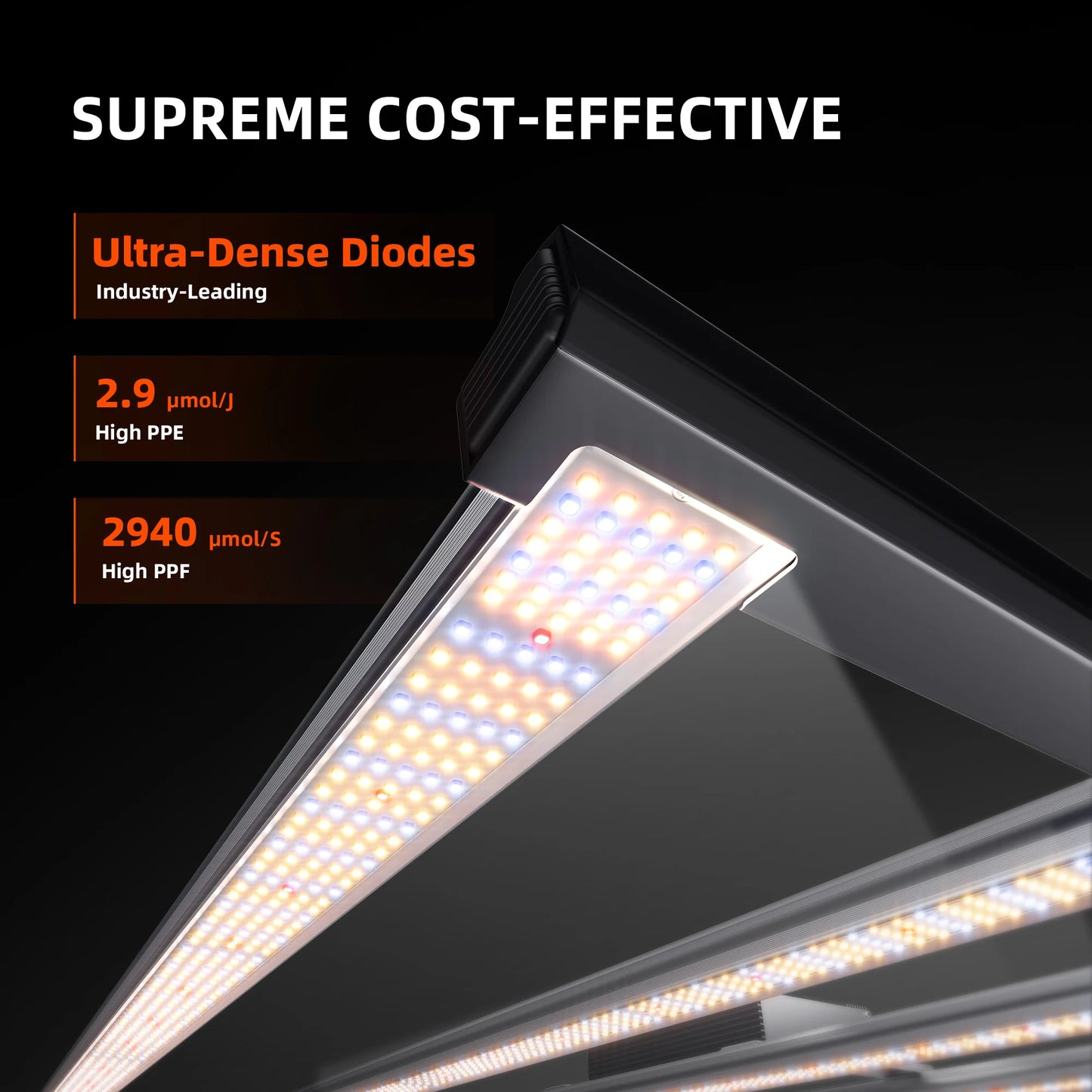 Spider Farmer G1000W 2,9 µmol/J LED-Wachstumslampe