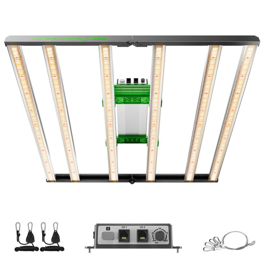 Mars Hydro FCE 4800 – 2.8µmol/J Dimbare Full Spectrum LED Kweeklamp