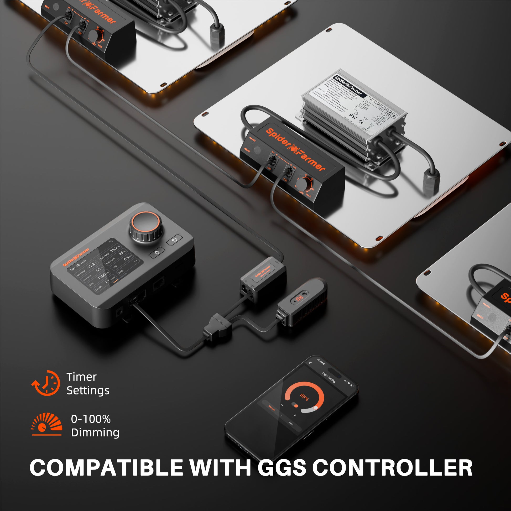 spider farmer sf1000d grow tent light | spider farmer sf1000d kweektent lamp | spider farmer sf1000d growzelt lampe