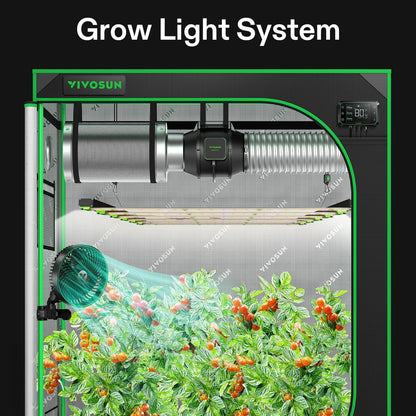 Vivosun VSFD6500 LED-Wachstumslampe 650W