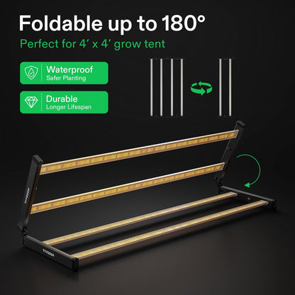 Vivosun VSFL4300 LED-Pflanzenlichtleiste 430W