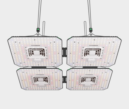 Vivosun 4er-Pack AeroLight A100 LED-Wachstumslampe 100 W