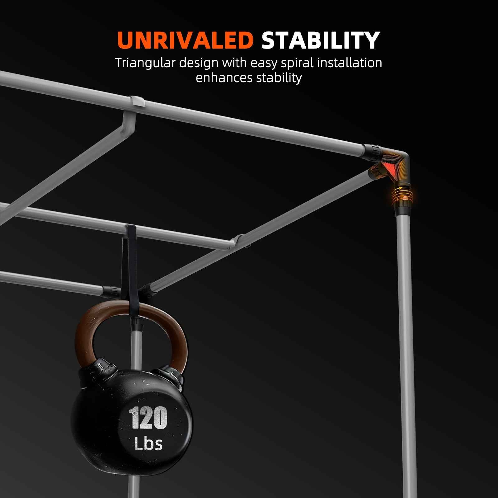 Spider Farmer 70×70×160 cm Kweektent – 1680D Reflecterende Grow Tent met Smart Hook (GGS) voor Binnenkweek & Hydroponics