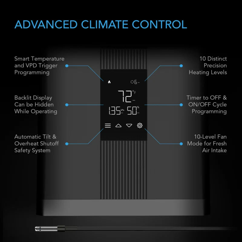 AC Infinity THERMOFORGE T3 – Pflanzenheizung