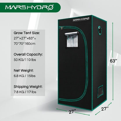 Mars Hydro 70x70x160 Grow Tent 