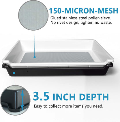 Naturehydro Trimmtablett/Schütteltablett mit Trockensiebwerkzeugen Trimmbehälter