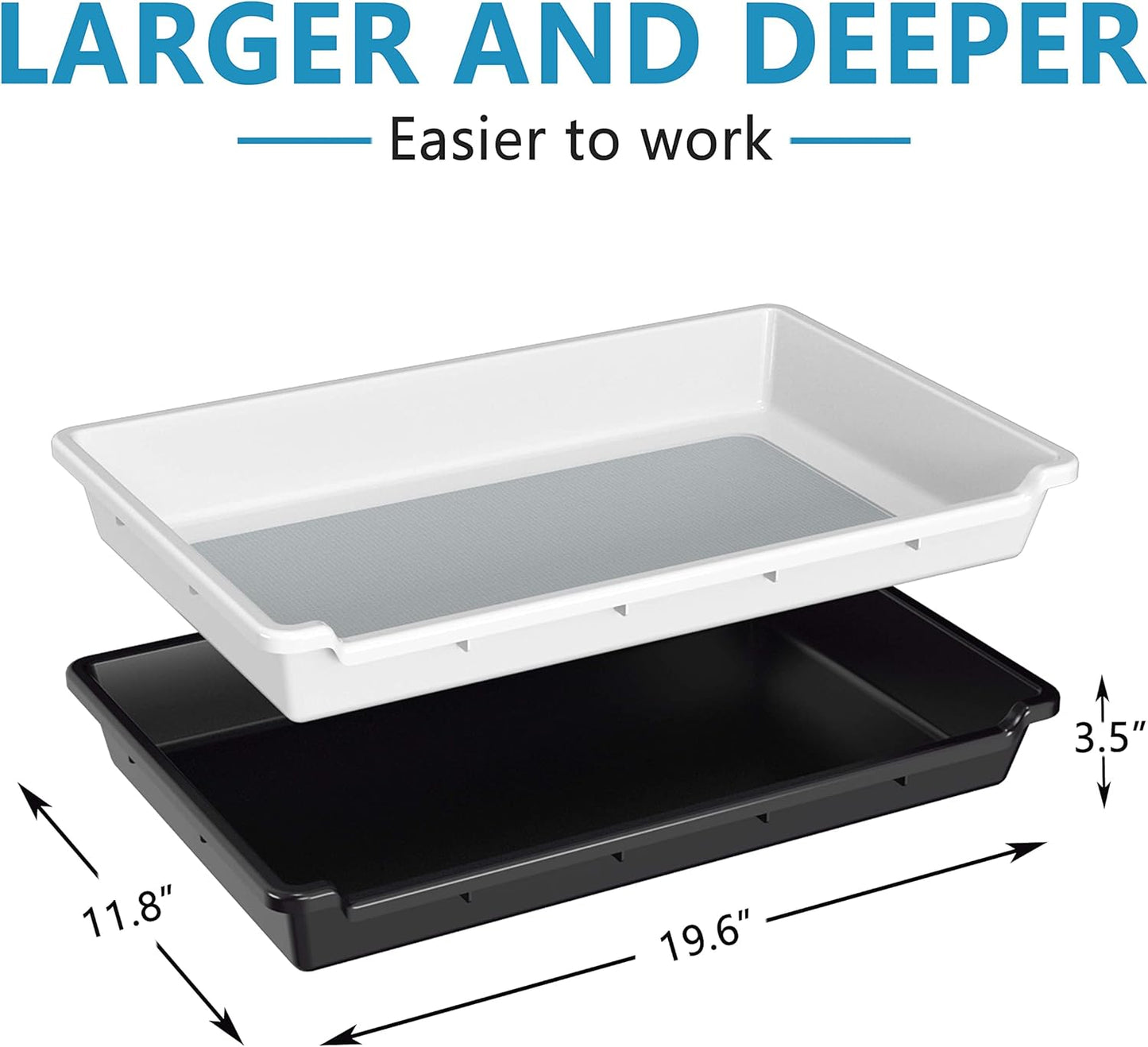 Naturehydro Trimmtablett/Schütteltablett mit Trockensiebwerkzeugen Trimmbehälter