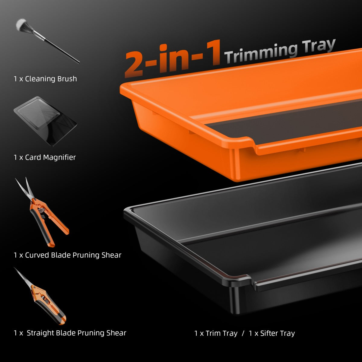 trimbak binnenkweek accessoires – harvesting tray – Ernte Tablett Zubehör