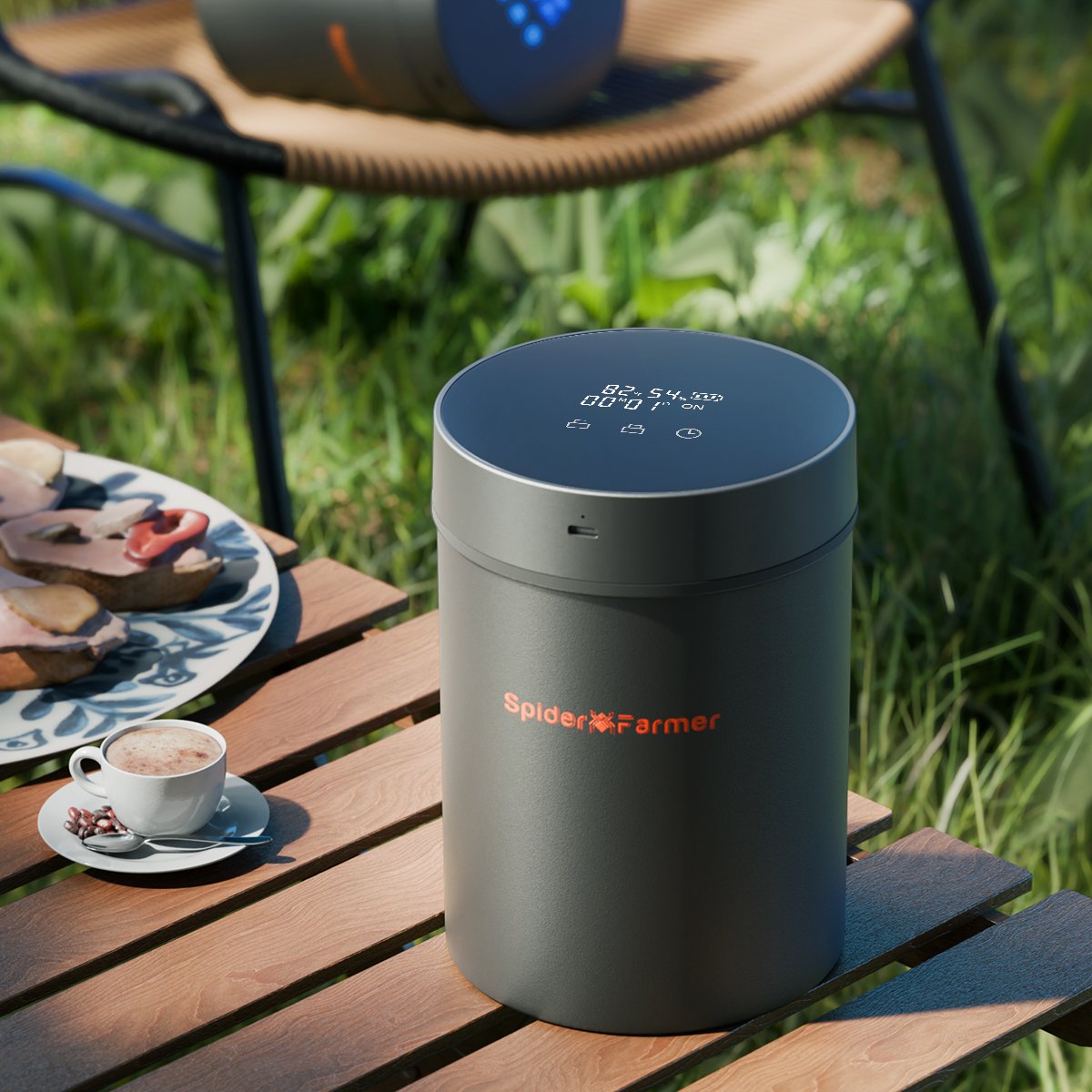 smart curing pot met vacuümsysteem – luchtvochtigheid behouden – Feuchtigkeitskontrolle Kräuter