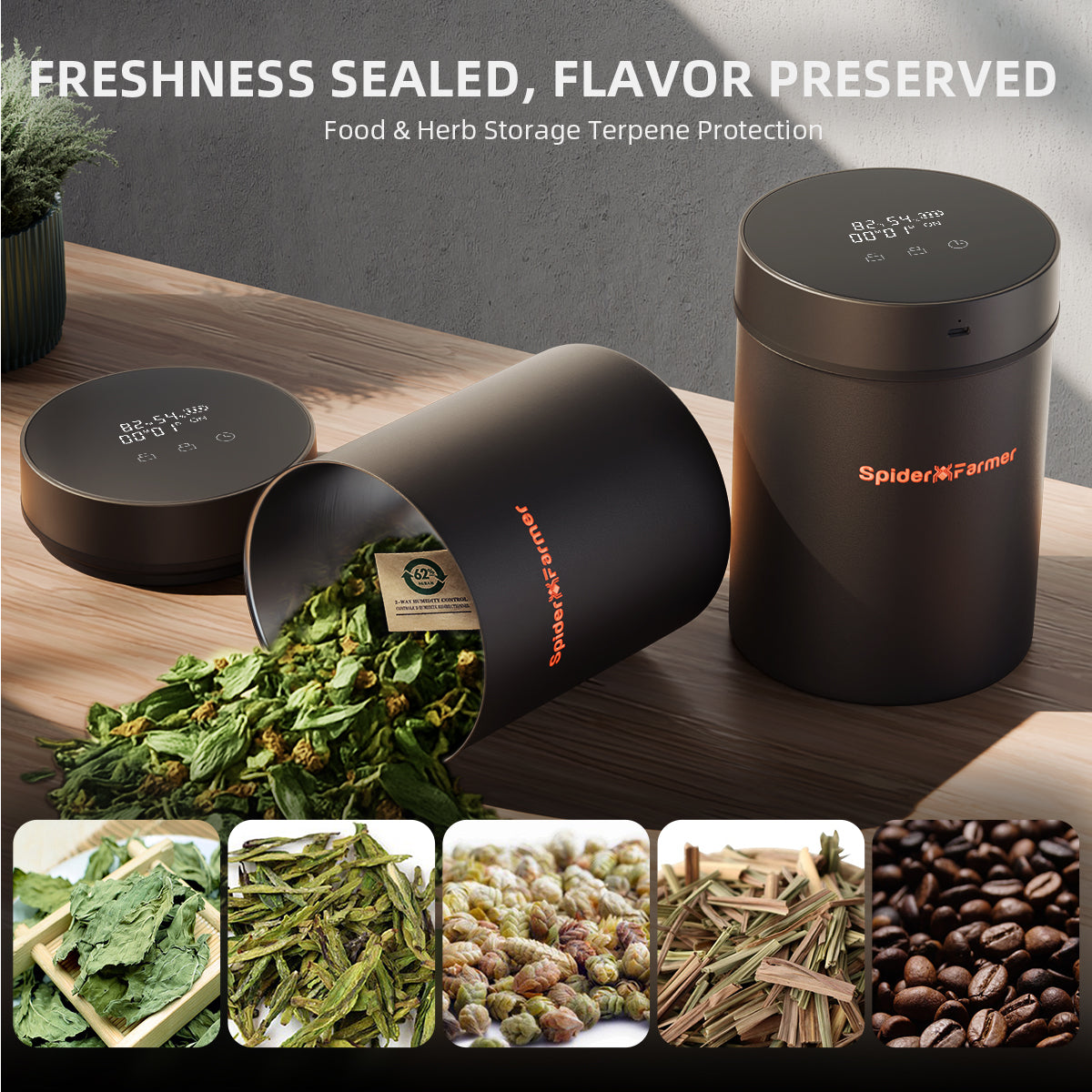 luchtvochtigheid pot voedselveilig staal – curing storage – Edelstahl Glasbehälter