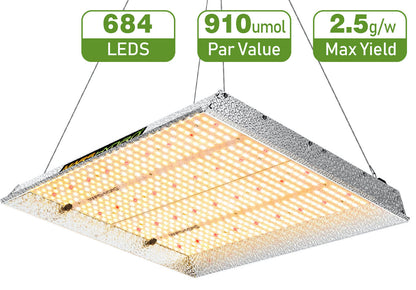 MARS HYDRO TSW 2000 (dimbaar) 2.6µmol/J 300W LED bloeilamp/kweeklamp