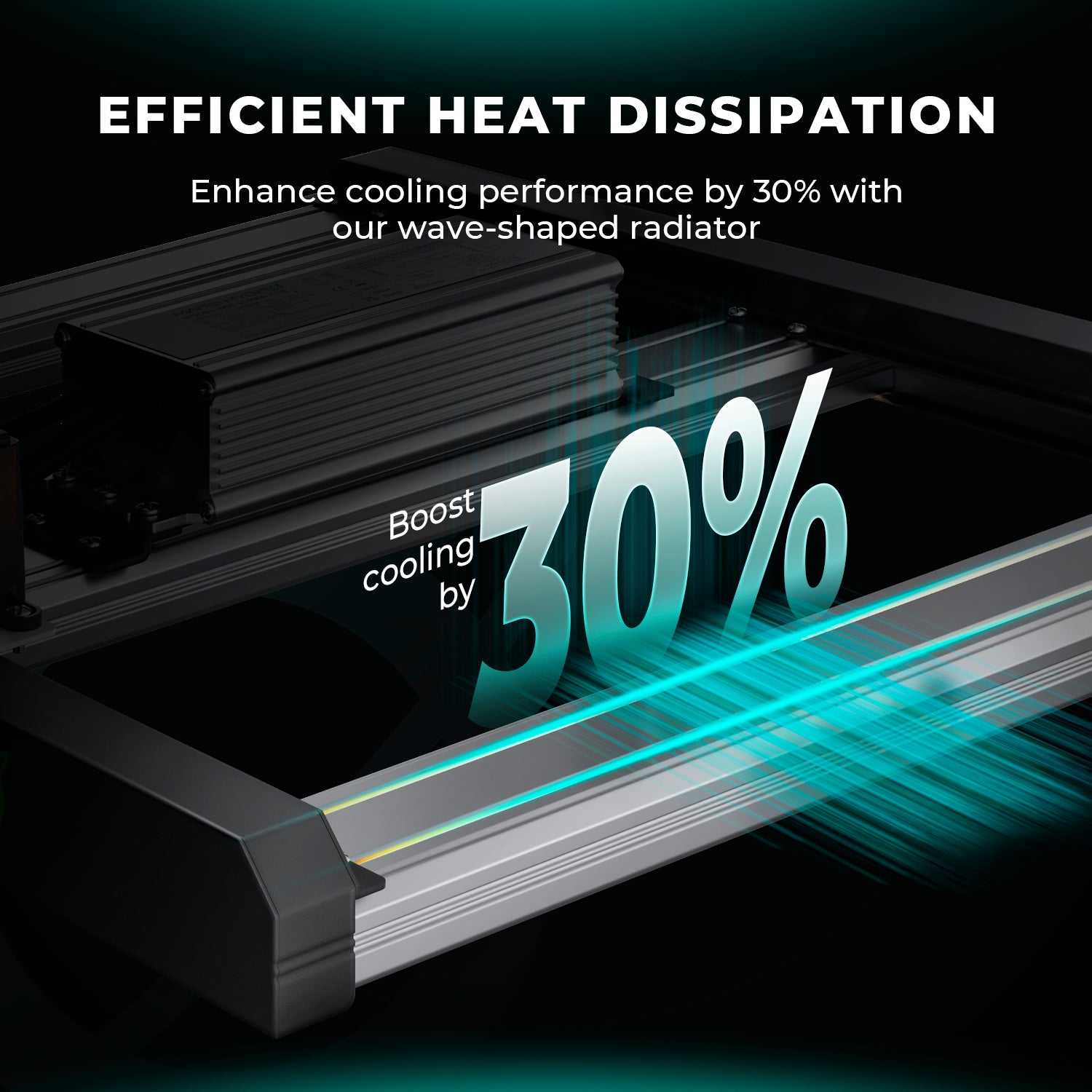 Mars Hydro FC 6500 EVO 2.85µmol/J Dimbaar Full Spectrum heat