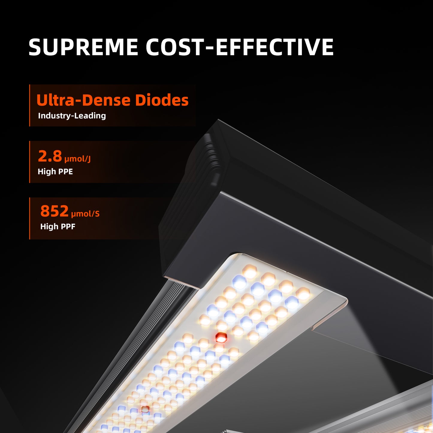 Spider Farmer G3000 2,8 µmol/J LED-Wachstumslampe