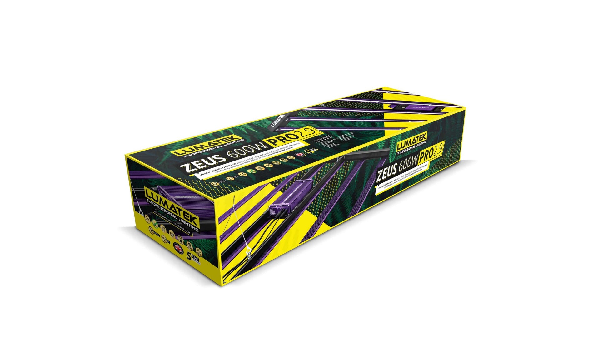 Lumatek ZEUS PRO 600 2.9 µmol/J in box