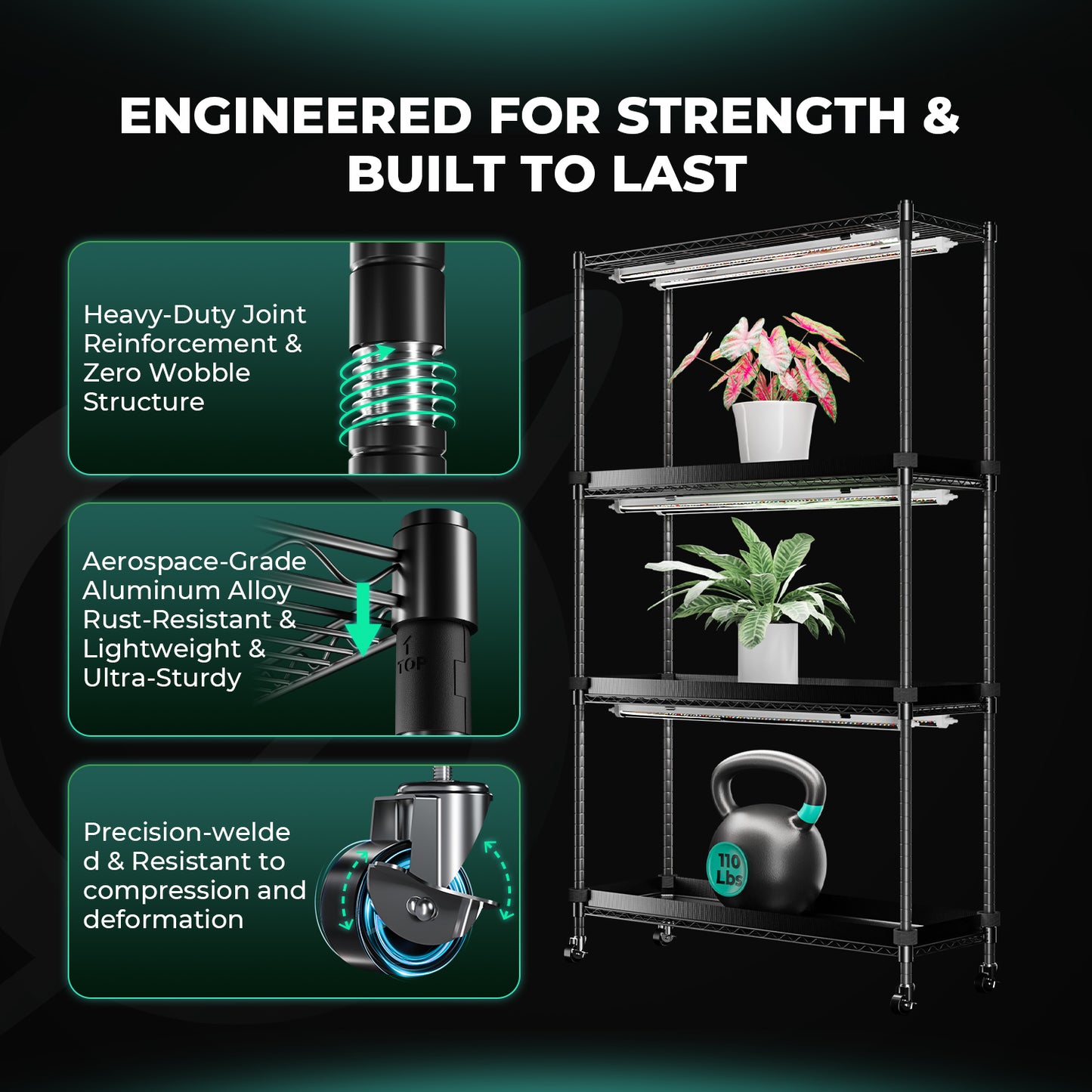 Mars Hydro all-in-one binnenkweek systeem / indoor grow system / Komplettes Indoor Pflanzensystem