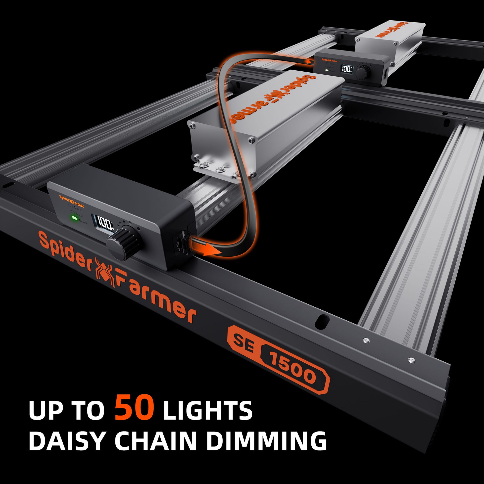Spider Farmer SE 1500 EVO 2.85µmol/J Dimbaar Full Spectrum
