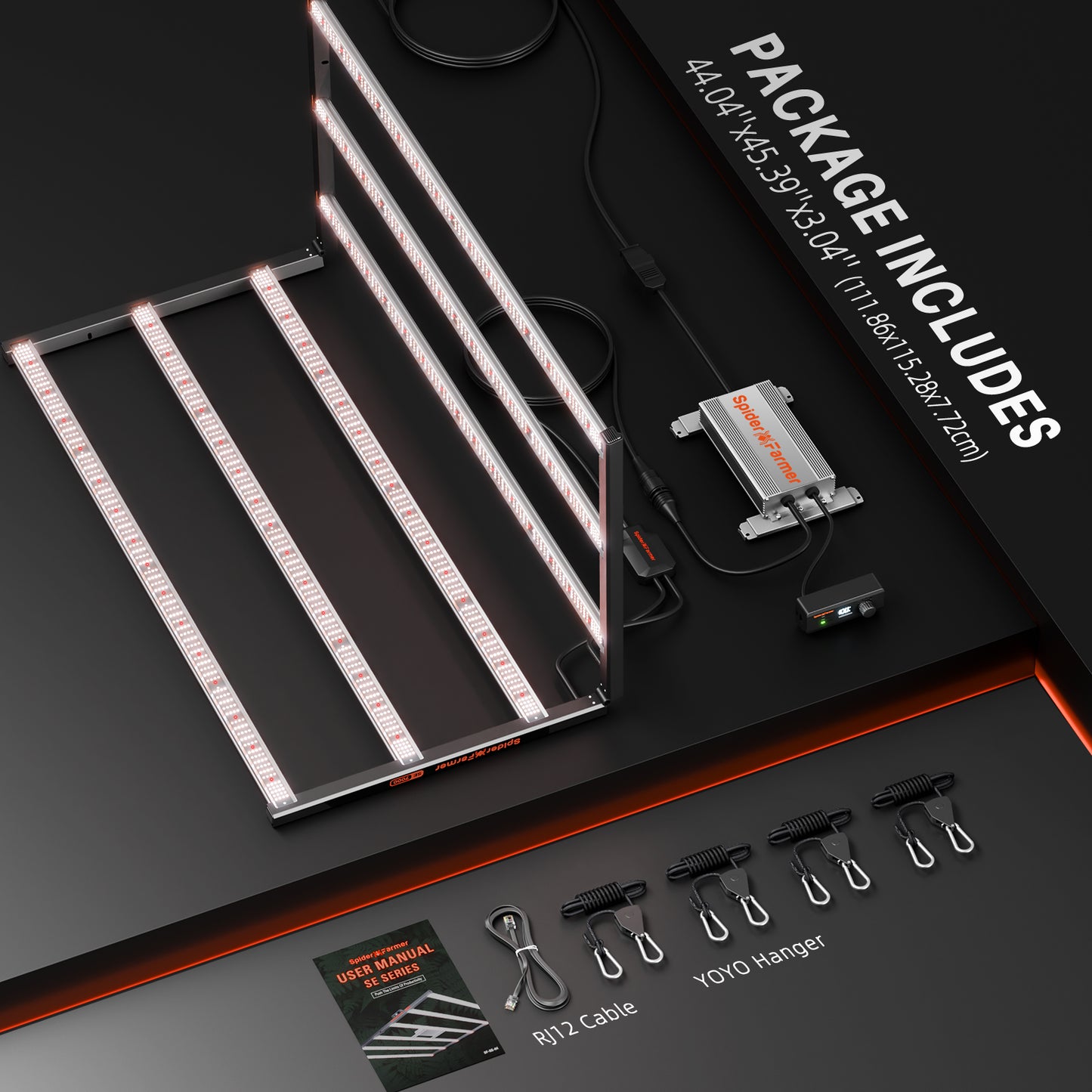 se7000 kit voor 6 tot 9 planten | se7000 kit for 6 to 9 plants | se7000 set für 6 bis 9 pflanzen