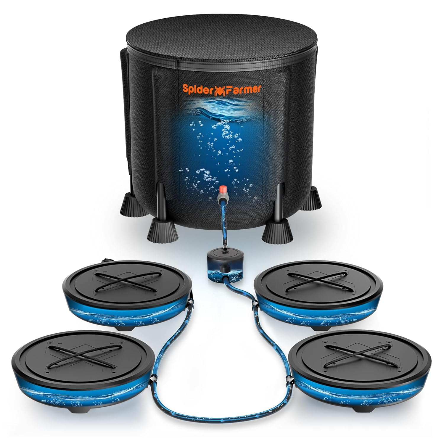 spider farmer self water kit 4 – automatisch bewateringssysteem – automatische Bewässerung Pflanzen
