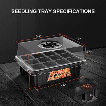 Spider Farmer Saatschalen, 4er-Pack