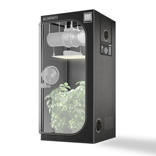 AC Infinity CLOUDLAB 722 – Advance Growzelt 2x2, 2000D Diamond Mylar Canvas, 60 cm x 60 cm x 180 cm