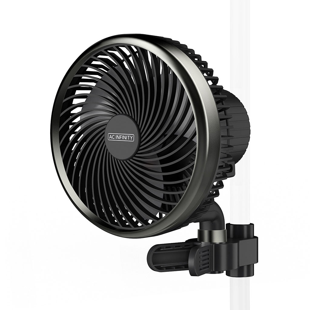 AC Infinity CLOUDRAY S6 – Grow Tent Clip-Ventilator 150 mm mit 10 Geschwindigkeiten, EC-Motor, Auto-Oszillation