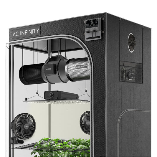 AC Infinity Advance Grow Tent Kit System PRO 120x120x200 – Komplettsystem mit WiFi-Integration