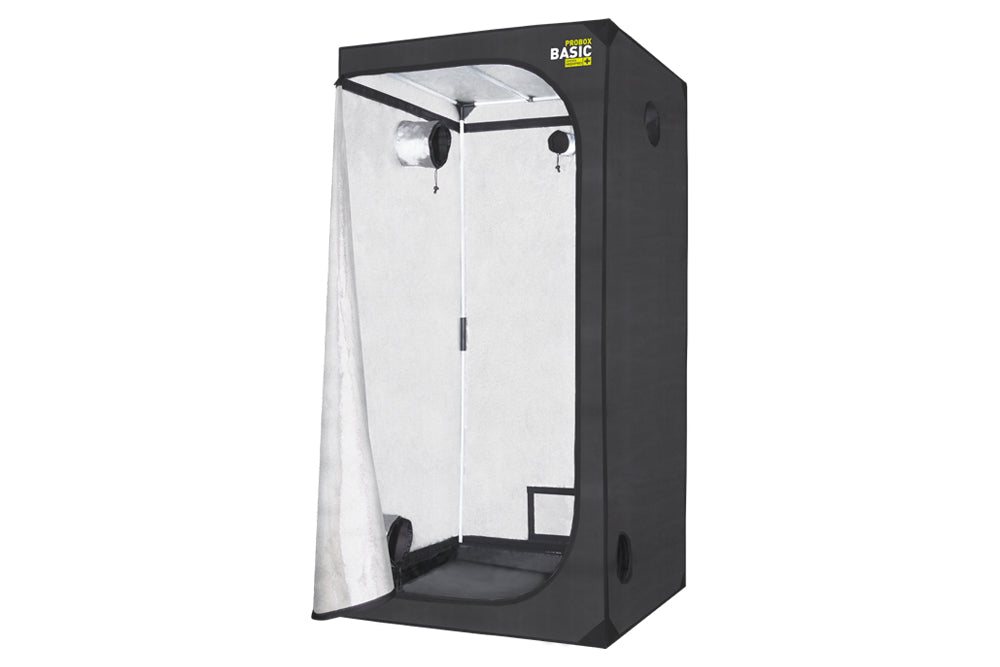 Garden HighPro Probox Basic 100 kweektent 100x100x200 cm indoor grow tent 100x100 grow tent 420D lichtdicht / indoor grow tent 100x100 cm 420D lightproof / Indoor Growzelt 100x100 cm 420D lichtdicht