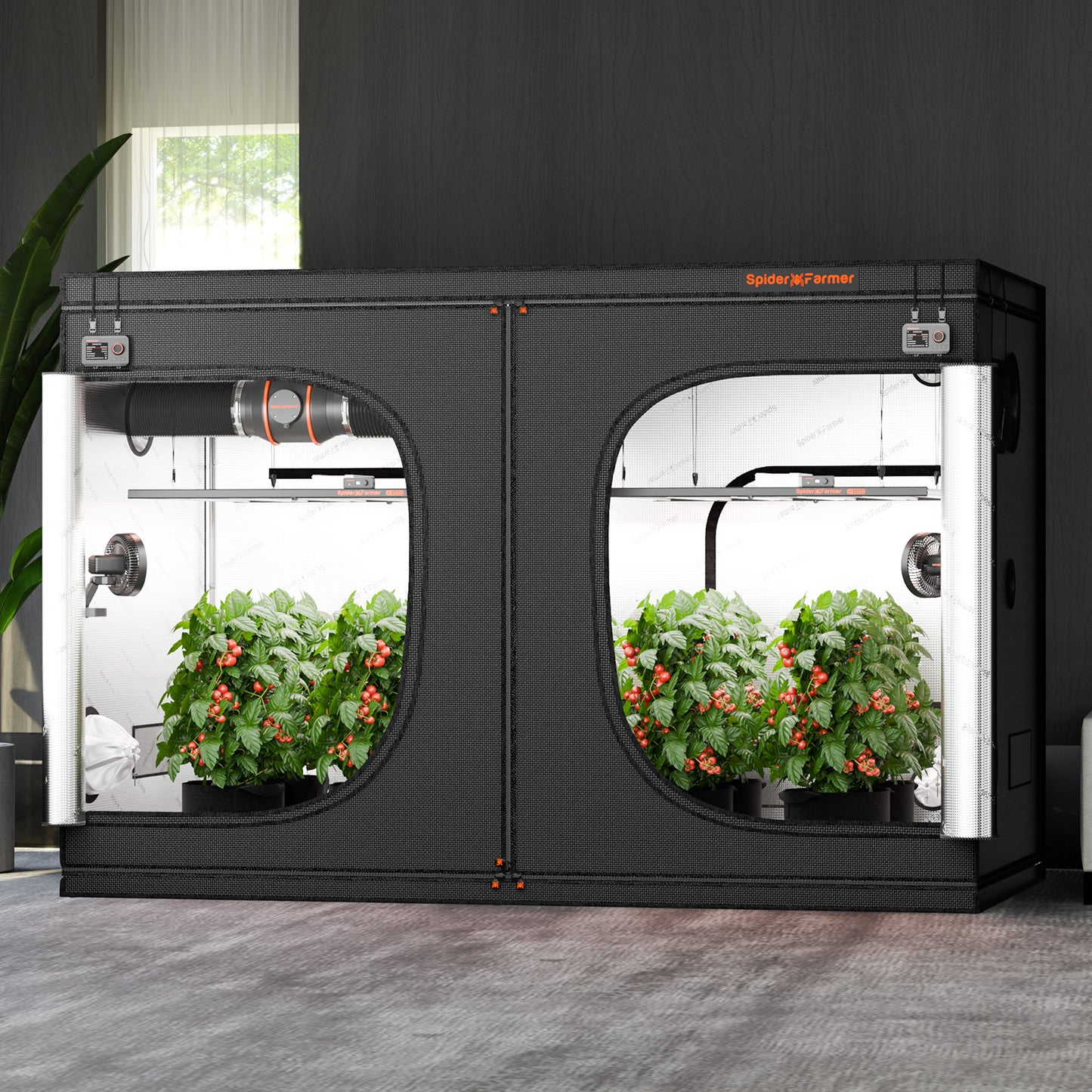 Spider Farmer kweektent met Diamond Mylar | Spider Farmer grow tent with Diamond Mylar | Spider Farmer Growzelt mit Diamond Mylar