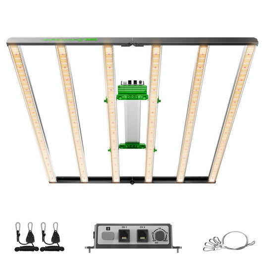Mars Hydro FCE 8000 – 2.8µmol/J Dimbare Full Spectrum LED Kweeklamp