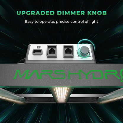 Mars Hydro FC E 1500 – 2.8µmol/J Dimbare Full Spectrum LED Kweeklamp dimmer