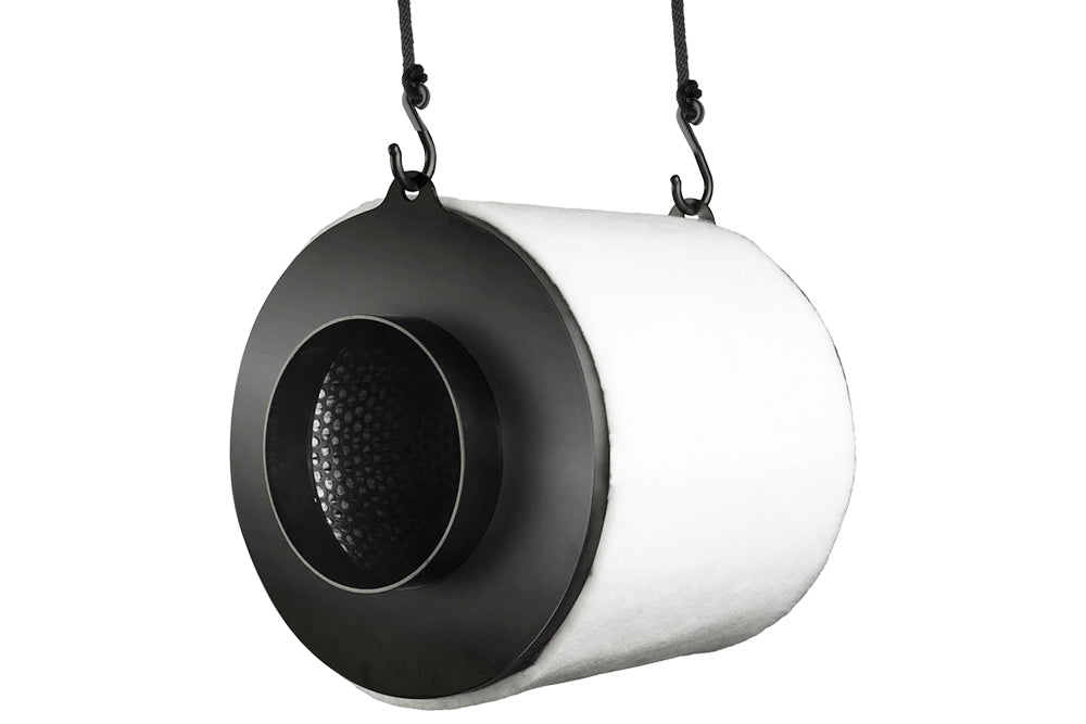 Garden HighPro PROACTIV 150mm Xtra Long koolstoffilter 550mm geurfilter voor kweektent ventilatie / 6 inch carbon filter for grow tent ventilation / 150mm Aktivkohlefilter für Growzelt Belüftung