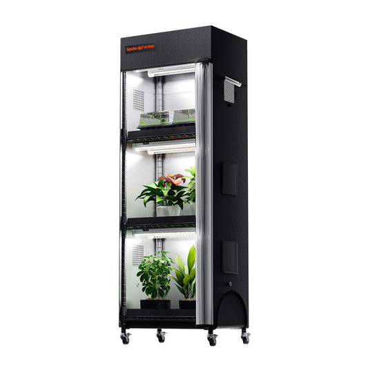 Spider Farmer Grow 4-stufiger Pflanzenständer inklusive Wachstumslichtern 54 W