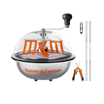 Spider Farmer 13 inch Ø33 cm bowl trimmer voor nat en droog trimmen | Spider Farmer 13 inch Ø33 cm bowl trimmer for wet and dry trimming | Spider Farmer 13 Zoll Ø33 cm Bowl Trimmer für Nass- und Trockentrimmen
