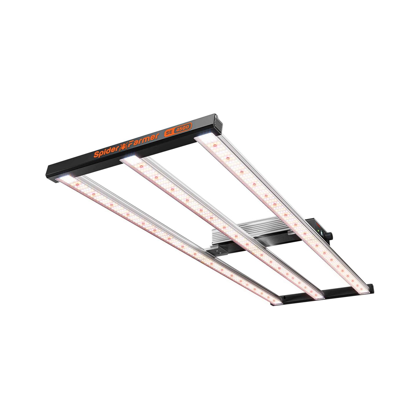 Spider Farmer SE4500 320W LED Kweeklamp 2026 – 2,85 µmol/J Bridgelux 3030 | Bluetooth & WiFi App Controle voor 70×140 cm Kweektent