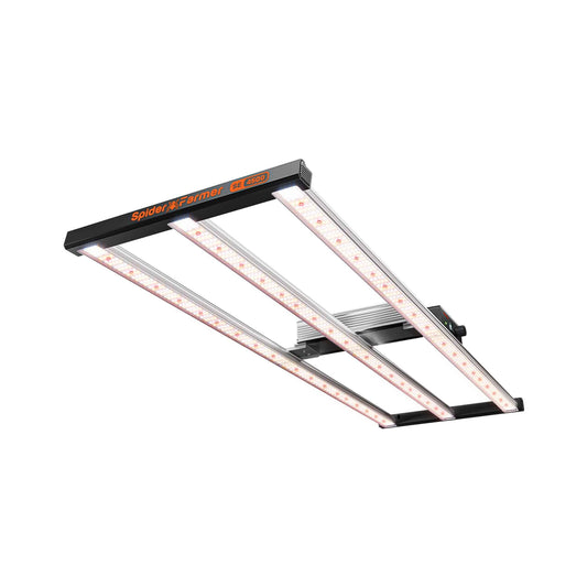 Spider Farmer SE4500 320W LED Kweeklamp 2026 – 2,85 µmol/J Bridgelux 3030 | Bluetooth & WiFi App Controle voor 70×140 cm Kweektent